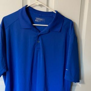 Blue Nike Golf short sleeve